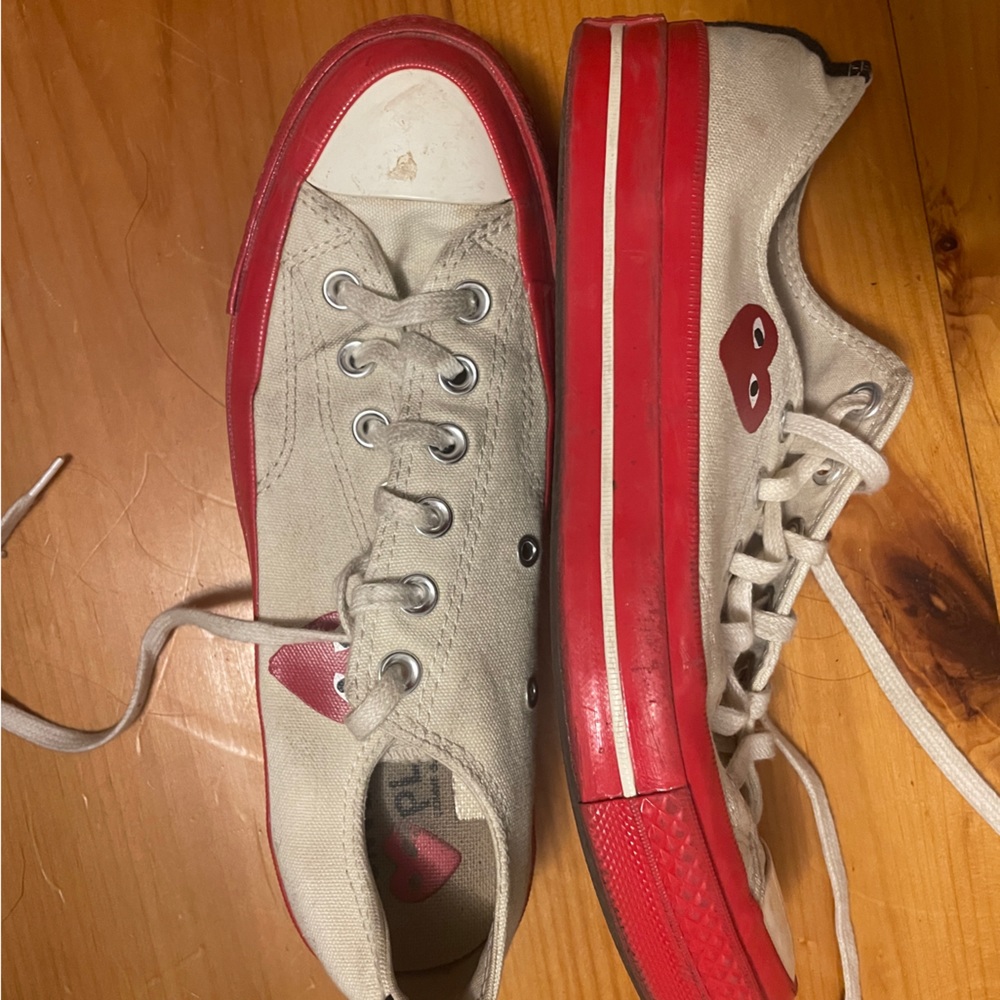 Comme des Garçons Play Converse Womens 8.5